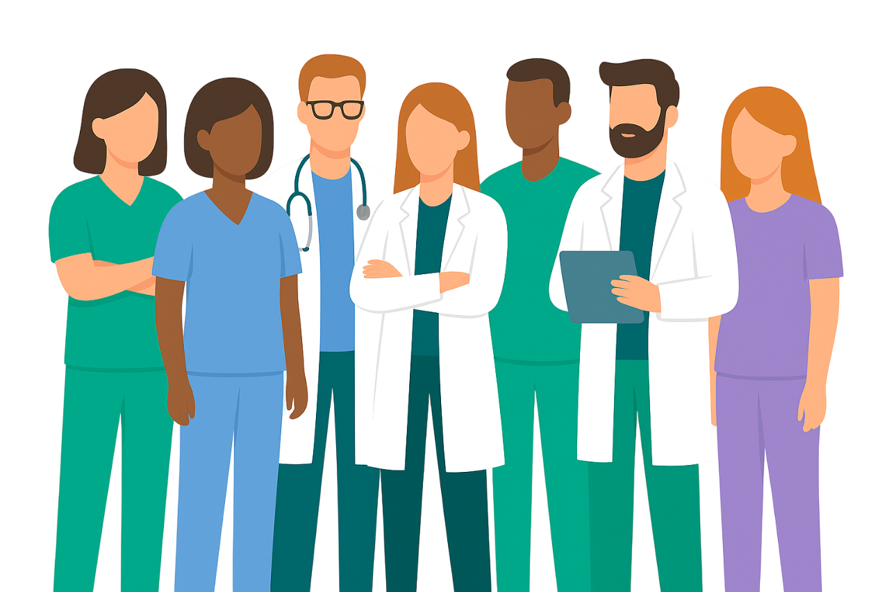 Outpatient Hospital Team: AI Doctor, AI Lab Report Interpretation & Analysis Technician, AI Pharmacist, AI Rehabilitation Management Nurse, AI-Managed Cloud Pharmacy